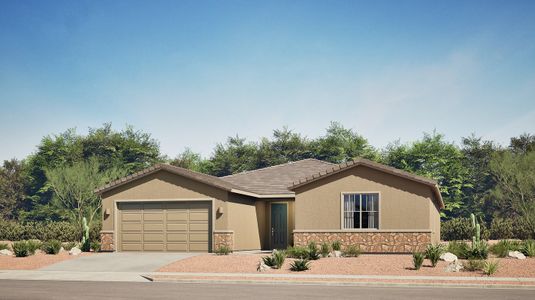 New construction Single-Family house 11344 W Despain Dr, Marana, AZ 85653 plan Monarch - image