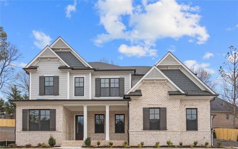 New construction Single-Family house 2711 Twisted Oak Ln, Marietta, GA 30066 The Arlington A- photo 0 0