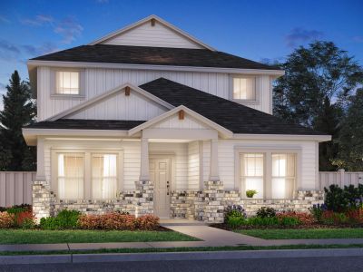 New construction Single-Family house 133 Maple Hedge Rd, Hutto, TX 78634 plan The Tahoe (780) - image