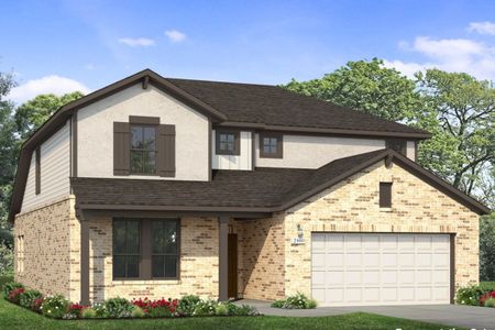 New construction Single-Family house 21107 Baglio Oak Ct, Tomball, TX 77377 plan Sorella 2460 - image