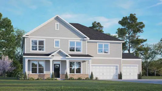 New construction Single-Family house Clayton, NC 27520 plan Norman - image