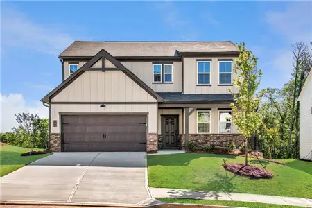 New construction Single-Family house 307 William Gossett Dr, Canton, GA 30114 plan Fulton Ii - image