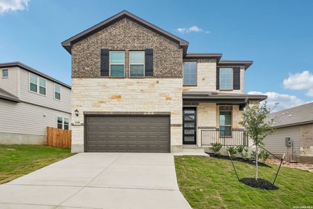 New construction Single-Family house 1548 Ravine Wy, New Braunfels, TX 78108 plan The Medina (3011) - image