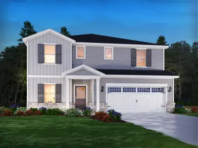 New construction Single-Family house 336 Karlov Rd, Garner, NC 27529 plan Johnson - image