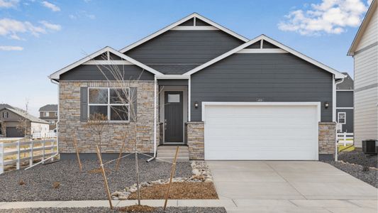 New construction Single-Family house 72 N 45Th Ave, Brighton, CO 80601 plan Newcastle - image