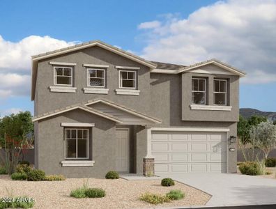 New construction Single-Family house 4294 E Bradford Ave, San Tan Valley, AZ 85143 Daisy- photo 0 0