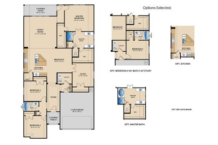 New construction Single-Family house 3929 Melica Ln, Heartland, TX 75114 plan 3929 - image