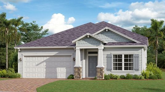 New construction Single-Family house 39 Simonson Run, St. Augustine, FL 32092 plan Sierra Bonus - image