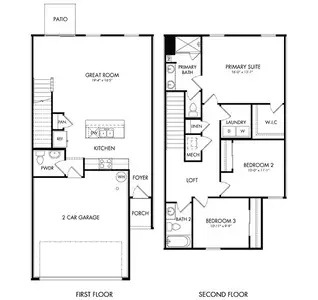 New construction Townhouse house 3766 Cairo Wy, Middleburg, FL 32068 plan Camden - image