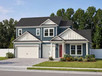 New construction Single-Family house 3817 Gold Pine Wy, Jacksonville, FL 32223 plan Mahogany Grand - image