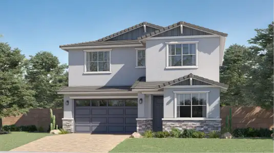 New construction Single-Family house 11963 W Calle Escuda, Peoria, AZ 85383 plan Cottonwood Plan 3524 - image