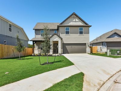 New construction Single-Family house 527 Lavender Crest Cv, Liberty Hill, TX 78642 plan The Royal (480) - image