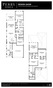 Floor Plan for 2443W