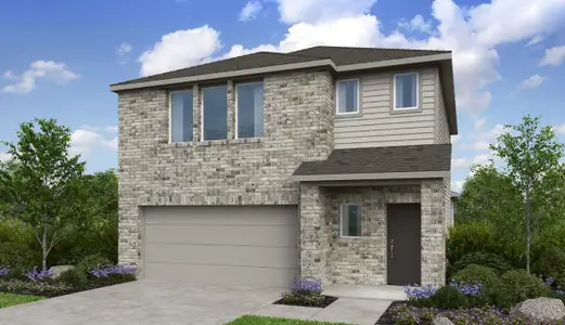 New construction Single-Family house 436 Breccia Trl, Liberty Hill, TX 78642 plan Merlin - image