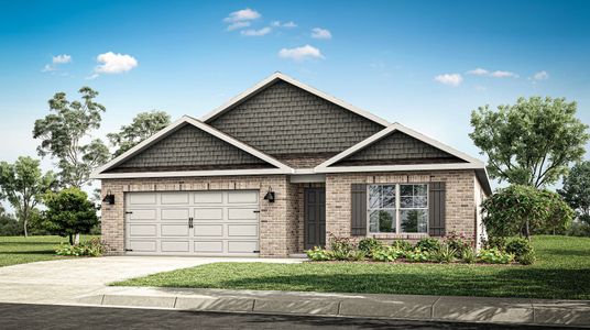 New construction Single-Family house 129 Aurora Cir, Fayetteville, TN 37334 plan Cali - image