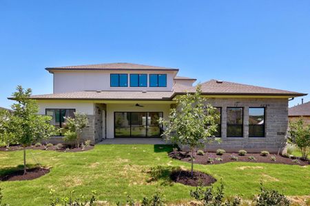 New construction Single-Family house 909 Bristol Creek Bnd, Austin, TX 78738 plan The Santiago IV - image