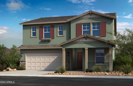 New construction Single-Family house 36378 W San Alvarez Avenue, Maricopa, AZ 85138 - photo 0