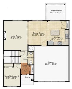New construction Single-Family house 402 Ridgepark Ln, Greenville, SC 29607 plan The Holland - image