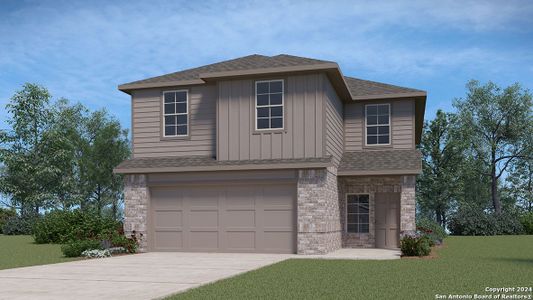 New construction Single-Family house 168 Ground Dove, San Antonio, TX 78253 The Kate- photo 0 0