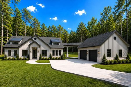 New construction Single-Family house 155 Larkspur Ln, New Waverly, TX 77358 - image