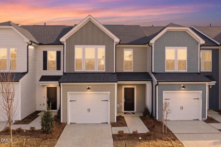 New construction Townhouse house 2806 Rodeo Ct, Willow Spring, NC 27592 plan Hemingway - image
