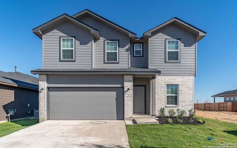 New construction Single-Family house 8931 Grey Elm, Elmendorf, TX 78112 Concho- photo 0