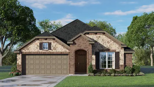 New construction Single-Family house 2308 Shamrock Ln, Weatherford, TX 76085 plan Concept 1660 - image