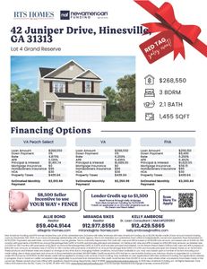 New construction Single-Family house 42 Juniper Drive-, Unit 4, Hinesville, GA 31313 plan The Terrell - image 5