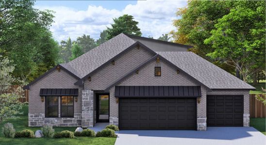 New construction Single-Family house 8331 Amethyst Valley Ln, Houston, TX 77032 plan Elise - image