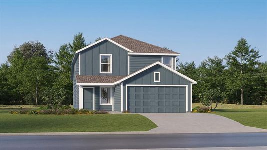 New construction Single-Family house 3427 Rover Rd, Eagle Lake, FL 33839 plan Morrow - image