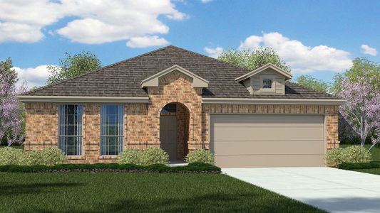 New construction Single-Family house 15924 Leinster Pass, Fort Worth, TX 76247 plan Crownpoint - image