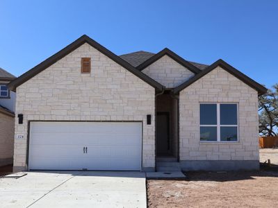 New construction Single-Family house 174 Norway Spruce St, Dripping Springs, TX 78620 plan Highland - Capital Series - image