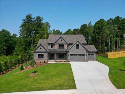 New construction Single-Family house 1425 Willowbend Pl, Monroe, GA 30655 plan (GA) Brunswick A.1 3 Front Entry - image