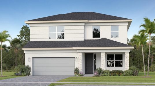 New construction Single-Family house 10740 Nw Wilgrove Ln, Port St. Lucie, FL 34987 plan Periwinkle - image