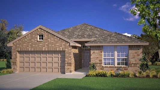 New construction Single-Family house 2524 Bellatrix Drive, Haslet, TX 76052 Hobbs- photo 0