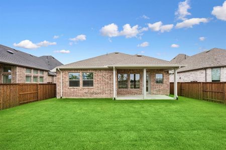 New construction Single-Family house 1812 Holland Dr, Van Alstyne, TX 75495 plan The Paseo - image