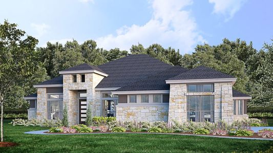 New construction Single-Family house 209 Bold Sundown, Liberty Hill, TX 78642 plan San Simeon I - image