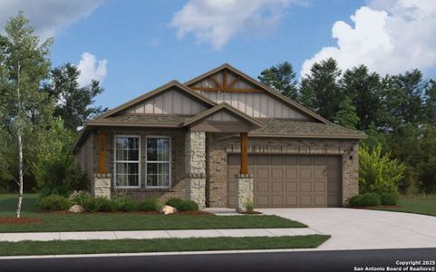 New construction Single-Family house 10547 Briceway Bay, Helotes, TX 78245 null- photo 0