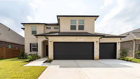 New construction Single-Family house 2453 Seaglass Terrace Dr, Katy, TX 77493 plan San Marcos - image