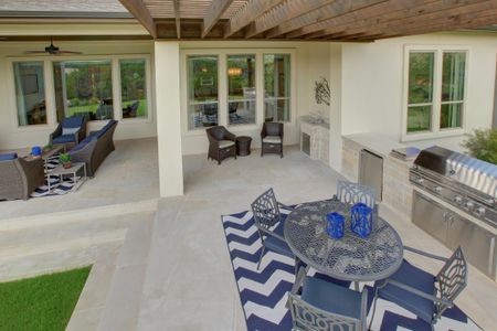 The Colinas II Outdoor Living Area