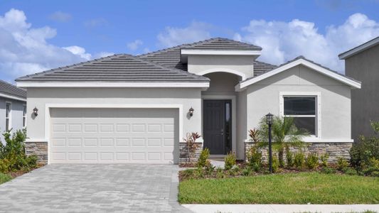 New construction Single-Family house 16921 Barnwood Pl, Lakewood Ranch, FL 34211 plan Lantana - image