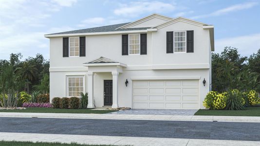 New construction Single-Family house 6363 Nw Windwood Way, Port Saint Lucie, FL 34987 Providence- photo 0