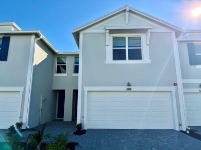 New construction Townhouse house 586 Salisbury Cir, Fort Pierce, FL 34982 plan Sandpiper - image
