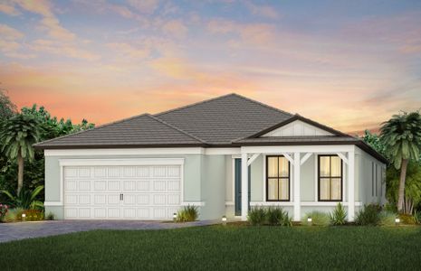 New construction Single-Family house 6231 Liberty St, Ave Maria, FL 34142 plan Mystique - image