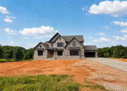 New construction Single-Family house 2125 Stonegate Wy, Monroe, GA 30656 plan (GA) Brunswick A.2 3 Side Entry - image