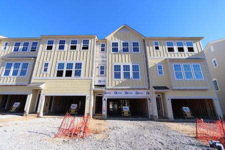 New construction Townhouse house 2315 Bay Minette Sta, Apex, NC 27502 Buckingham - Front Entry Townhomes- photo 4 4