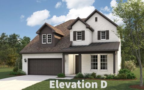 New construction Single-Family house 2919 Gabbro Wy, Sherman, TX 75092 plan Portico - image