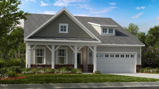 New construction Single-Family house 1025 Winter Haven Dr, Knightdale, NC 27545 plan Newport - image