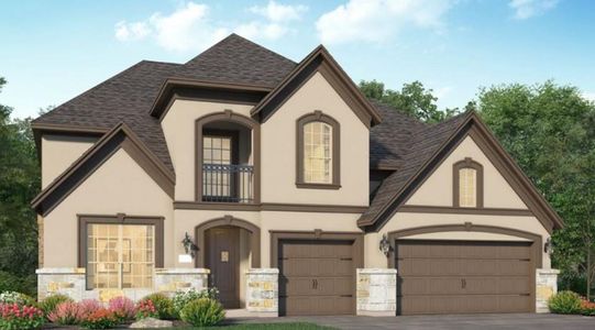 New construction Single-Family house 22631 Lima Bean Ln, Cypress, TX 77433 plan Whitaker - image
