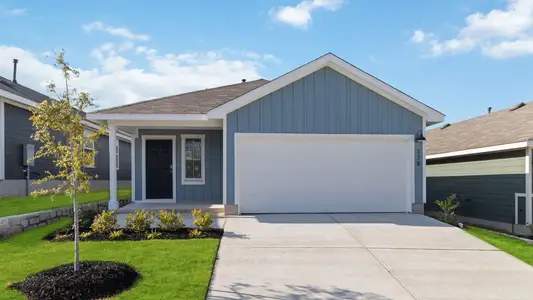 New construction Single-Family house 178 Schuenemann Wy, Uhland, TX 78640 plan The Caroline - image